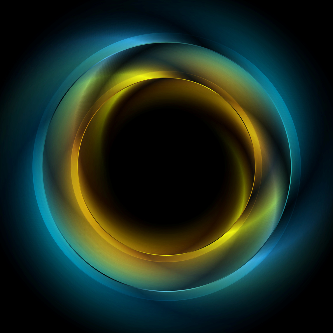 Glowing  Circles Background